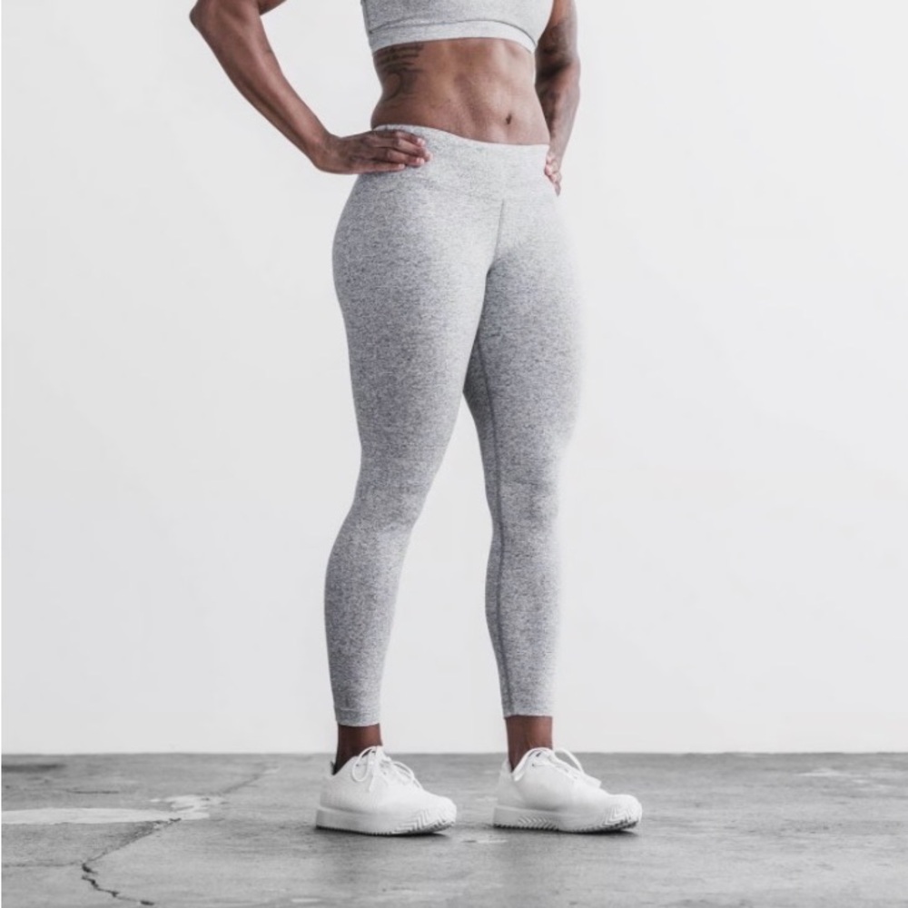 NOBULL Mid-Rise Plush Heather Tight 25” - Small